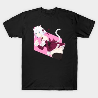 Cute Siesta "NekoMimi" from The Detective is Already Dead Anime T-Shirt